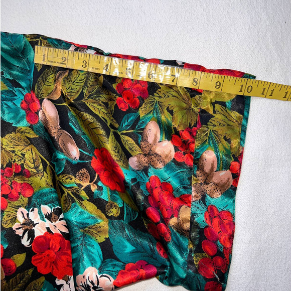 Floral Women's Robe - Multicolor - Picture 16 of 16